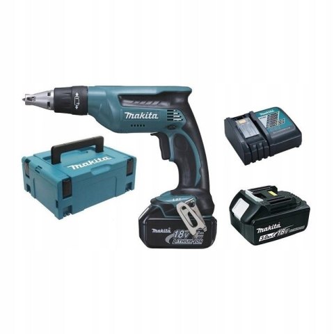 WKRĘTARKA AKUMULATOROWA MAKITA 18V | 2×3.0Ah | 4000 obr./min | MAKPAC WKRĘTARKA AKUMULATOROWA MAKITA 18V | 2×3.0Ah | 4000 obr./min | MAKPAC