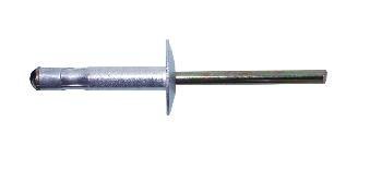 NIT ZRYWALNY ALUMINIOWO-STALOWY POWIĘKSZONY ŁEB 4.8*10MM/16 NIT ZRYWALNY ALUMINIOWO-STALOWY POWIĘKSZONY ŁEB 4.8*10MM/16