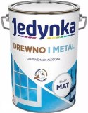 EMALIA ALKIDOWA DO DREWNA I METALU BIAŁY MAT 5.0L JEDYNKA