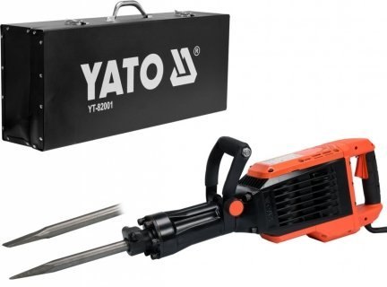 MŁOT WYBURZENIOWY 65J CHŁODZONY OLEJEM 1600W HEX YATO MŁOT WYBURZENIOWY 65J CHŁODZONY OLEJEM 1600W HEX YATO