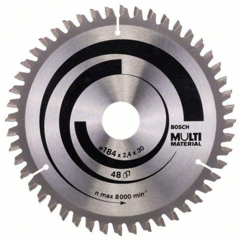 PIŁA TARCZOWA-H MULTI 184*2,4*30Z*48 BOSCH PIŁA TARCZOWA-H MULTI 184*2,4*30Z*48 BOSCH