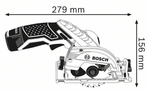 PILARKA TARCZOWA GKS 12 V-26 2*3.0*AH L-BOXX BOSCH PILARKA TARCZOWA GKS 12 V-26 2*3.0*AH L-BOXX BOSCH