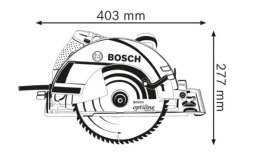 PILARKA TARCZOWA GKS 235 TURBO 85 MM 2050W BOSCH