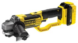 SZLIFIERKA KĄTOWA 125 MM 18V 2*4.0AH LI-ION STANLEY