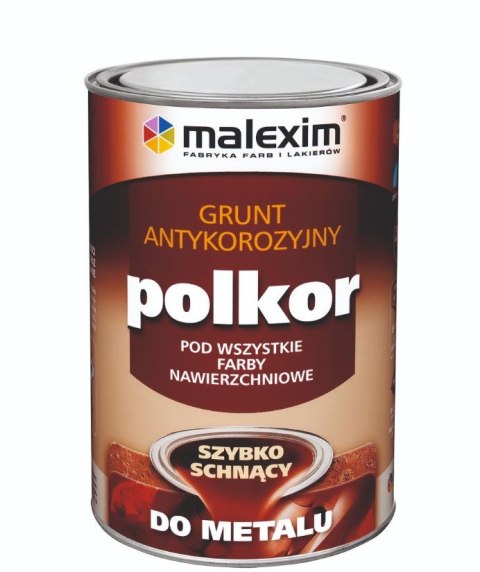 SZYBKOSCHNĄCY ANTYKOROZYJNY GRUNT POLKOR CZARNY 5L MALEXIM SZYBKOSCHNĄCY ANTYKOROZYJNY GRUNT POLKOR CZARNY 5L MALEXIM