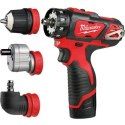 Wiertarko-Wkrętarka Akumulatorowa 12V 4w1 Milwaukee M12 BDXKIT-202C