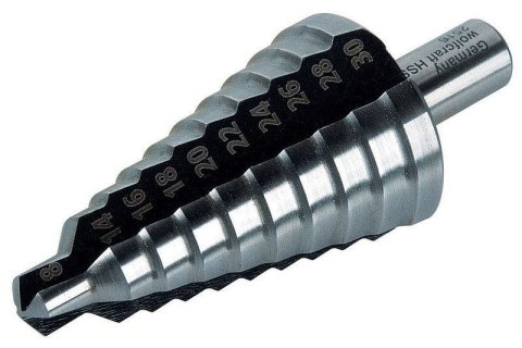 WIERTŁO STOPNIOWE HSS 8-30MM TRZPIEŃ 10MM WOLFCRAFT WIERTŁO STOPNIOWE HSS 8-30MM TRZPIEŃ 10MM WOLFCRAFT