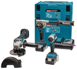 ZESTAW COMBO 18V DDF486+DTD153+DGA504 2*5.0AH MAKITA