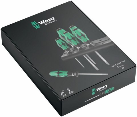 ZESTAW WKRĘTAKÓW KRAFTFORM Z FUNKCJĄ PRZYTRZYMUJĄCĄ 6CZ WERA ZESTAW WKRĘTAKÓW KRAFTFORM Z FUNKCJĄ PRZYTRZYMUJĄCĄ 6CZ WERA