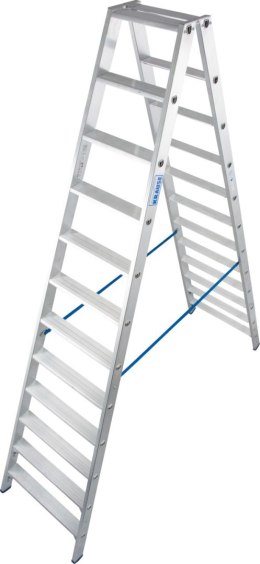 DRABINA ALUMINIOWA DWUSTRONNA STABILO 2*12 SZCZEBLI KRAUSE