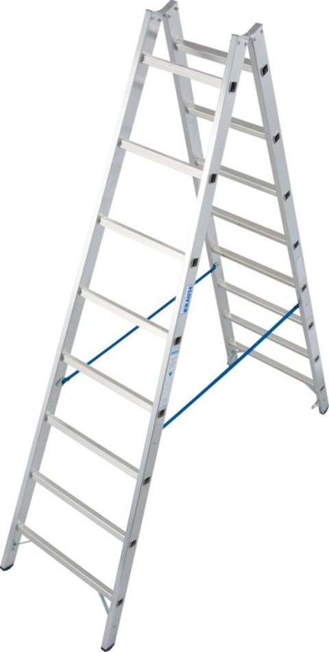 DRABINA ALUMINIOWA DWUSTRONNA STABILO 2*8 SZCZEBLI KRAUSE DRABINA ALUMINIOWA DWUSTRONNA STABILO 2*8 SZCZEBLI KRAUSE