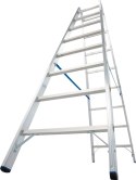 DRABINA ALUMINIOWA DWUSTRONNA STABILO 2*8 SZCZEBLI KRAUSE