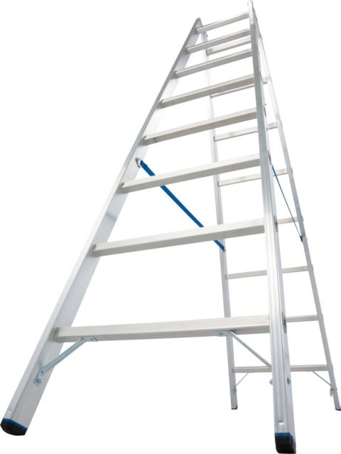DRABINA ALUMINIOWA DWUSTRONNA STABILO 2*8 SZCZEBLI KRAUSE DRABINA ALUMINIOWA DWUSTRONNA STABILO 2*8 SZCZEBLI KRAUSE