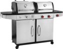 GRILL GAZOWY 2W1 GAZ+WĘGIEL, STAL NIERDZEWNA 8.2KW YATO