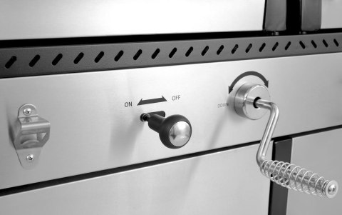 GRILL GAZOWY 2W1 GAZ+WĘGIEL, STAL NIERDZEWNA 8.2KW YATO GRILL GAZOWY 2W1 GAZ+WĘGIEL, STAL NIERDZEWNA 8.2KW YATO