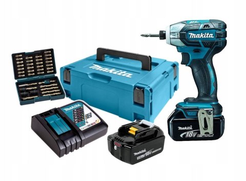 WKRĘTARKA UDAROWA AKUMULATOROWA 18V 1/4'' 40NM 2*5.0AH LI-LO MAKITA WKRĘTARKA UDAROWA AKUMULATOROWA 18V 1/4'' 40NM 2*5.0AH LI-LO MAKITA