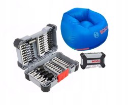 ZESTAW BITÓW IMPACT 36 SZT. + FOOTBALL (FOTEL DMUCHANY) BOSCH