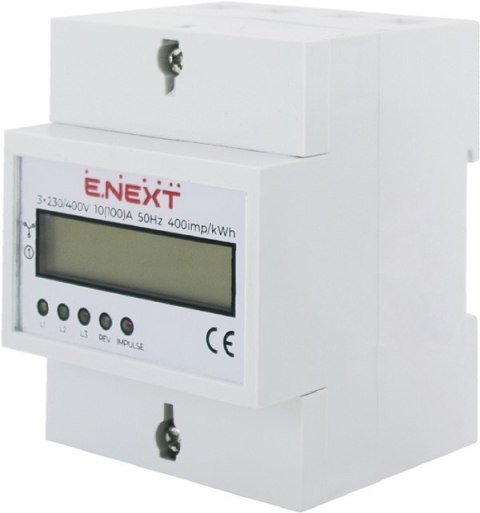 LICZNIK TRÓJFAZOWY E.CONTROL.W05 5(30)A ENEXT LICZNIK TRÓJFAZOWY E.CONTROL.W05 5(30)A ENEXT