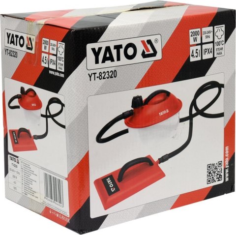 PAROWNICA DO USUWANIA TAPET 2000W YATO | EFEKTYWNE USUWANIE TAPET Z KAŻDEJ POWIERZCHNI PAROWNICA DO USUWANIA TAPET 2000W YATO | EFEKTYWNE USUWANIE TAPET Z KAŻDEJ POWIERZCHNI