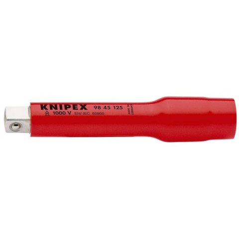 PRZEDŁUŻKA Z GNIAZDEM CZWOROKĄTNYM 1/2' KNIPEX PRZEDŁUŻKA Z GNIAZDEM CZWOROKĄTNYM 1/2' KNIPEX