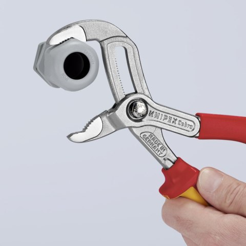 SZCZYPCE DO RUR COBRA 250MM IZOLOWANE KNIPEX SZCZYPCE DO RUR COBRA 250MM IZOLOWANE KNIPEX