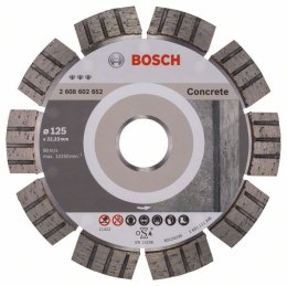 TARCZA DIAMENTOWA DO BETONU BEST FOR CONCRETE 125/22.23 BOSCH