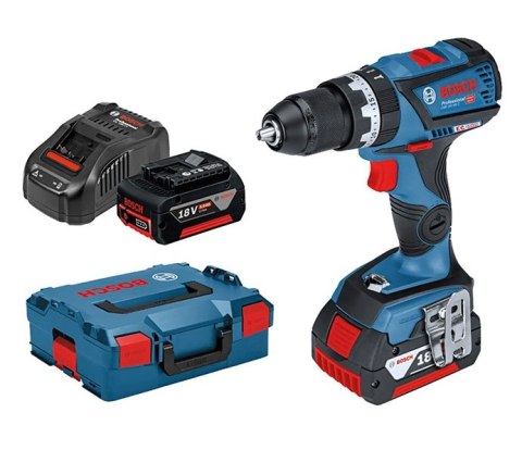 WIERTARKO-WKRĘTARKA AKU. UDAROWA GSB 18V-60 C 2*5.0AH L-BOX BOSCH WIERTARKO-WKRĘTARKA AKU. UDAROWA GSB 18V-60 C 2*5.0AH L-BOX BOSCH