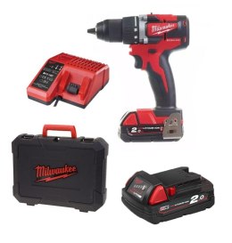 WIERTARKO-WKRĘTARKA AKUMULATOROWA M18 CBLDD-202C 2*2.0AH MILWAUKEE