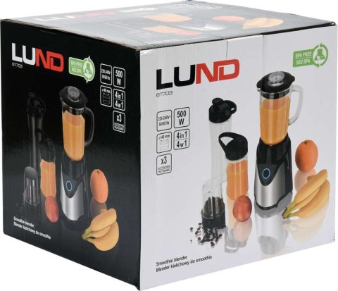 BLENDER KIELICHOWY DO SMOOTHIE 500W LUND BLENDER KIELICHOWY DO SMOOTHIE 500W LUND