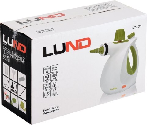 MYJKA PAROWA 900-1500W, 17 AKCESORIÓW LUND MYJKA PAROWA 900-1500W, 17 AKCESORIÓW LUND