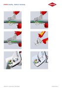 NOŻYCE DO KABLI IZOLOWANE 1000V 160MM KNIPEX