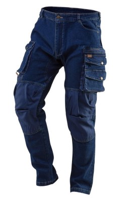 SPODNIE ROBOCZE DENIM, ROZMIAR XL NEO