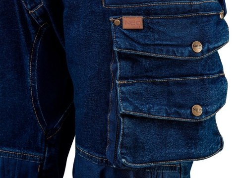 SPODNIE ROBOCZE DENIM, ROZMIAR XL NEO SPODNIE ROBOCZE DENIM, ROZMIAR XL NEO
