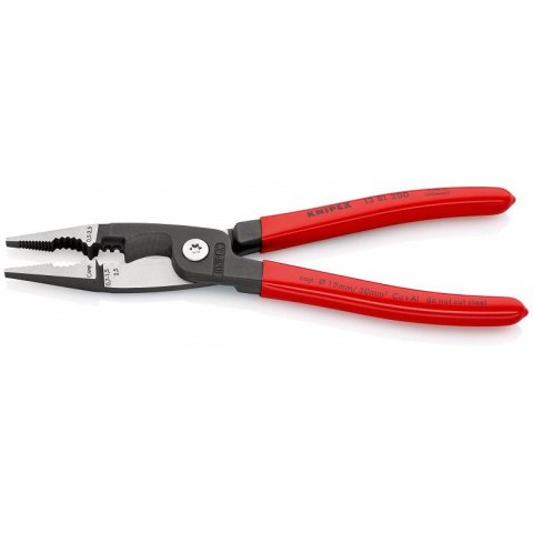 SZCZYPCE DO PRAC ELEKTROINSTALACYJNYCH 200 MM, 6W1 KNIPEX SZCZYPCE DO PRAC ELEKTROINSTALACYJNYCH 200 MM, 6W1 KNIPEX