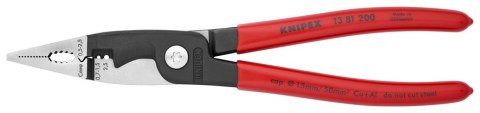SZCZYPCE DO PRAC ELEKTROINSTALACYJNYCH 200 MM, 6W1 KNIPEX SZCZYPCE DO PRAC ELEKTROINSTALACYJNYCH 200 MM, 6W1 KNIPEX