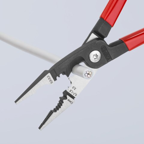 SZCZYPCE DO PRAC ELEKTROINSTALACYJNYCH 200 MM, 6W1 KNIPEX SZCZYPCE DO PRAC ELEKTROINSTALACYJNYCH 200 MM, 6W1 KNIPEX