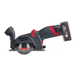 SZLIFIERKA KĄTOWA AKUMULATOROWA M12FCOT-422X 1*2.0AH+1*4.0AH MILWAUKEE