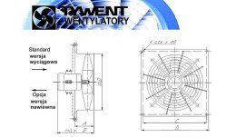 WENTYLATOR WOJK-56/3 3F TYWENT