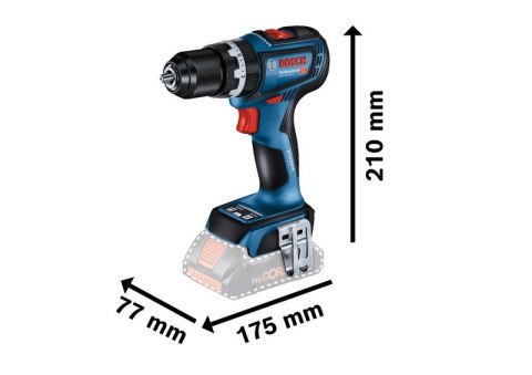 WIERTARKO-WKRĘTARKA AKU. UDAROWA GSB 18V-90C 0AH BOSCH WIERTARKO-WKRĘTARKA AKU. UDAROWA GSB 18V-90C 0AH BOSCH