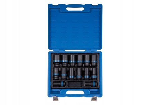 ZESTAW NASADEK UDAROWYCH 3/4'' DŁUGIE 6-KĄTNE,19-41MM 14SZT KING TONY ZESTAW NASADEK UDAROWYCH 3/4'' DŁUGIE 6-KĄTNE,19-41MM 14SZT KING TONY