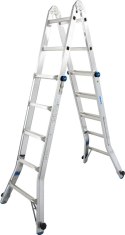 DRABINA ALUMINIOWA PRZEG. TELESKOPOWA STABILO 4X5 SZCZEBLI KRAUSE