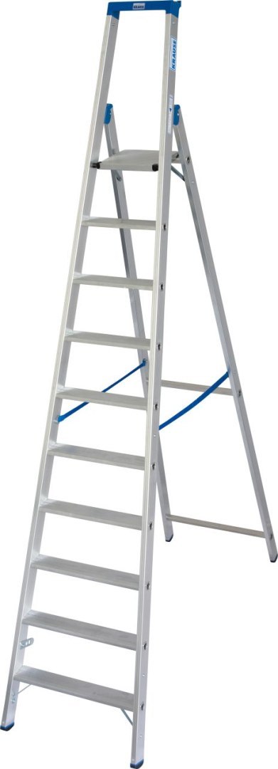 DRABINA ALUMINIOWA WOLNOSTOJĄCA STABILO 10 SZCZEBLI KRAUSE DRABINA ALUMINIOWA WOLNOSTOJĄCA STABILO 10 SZCZEBLI KRAUSE