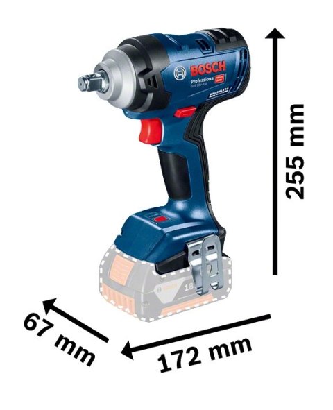 KLUCZ UDAROWY AKUMULATOROWY 1/2'' GDS 18V-400 2*5.0AH BOSCH KLUCZ UDAROWY AKUMULATOROWY 1/2'' GDS 18V-400 2*5.0AH BOSCH