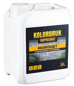 KOLORBRUK IMPREGNAT KOLORYZUJACY DO KOSTKI BRUK.ŻÓŁTY 5L AKSILBET