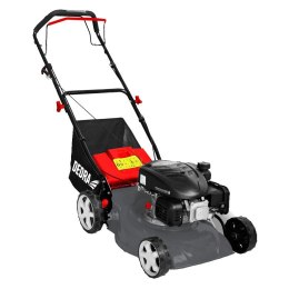 KOSIARKA SPALINOWA DEDRA 43CM 2.4kW Z NAPĘDEM KOSZ 40L