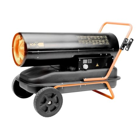 NAGRZEWNICA OLEJOWA 50KW ZBIORNIK 50L KÓŁKA NEO