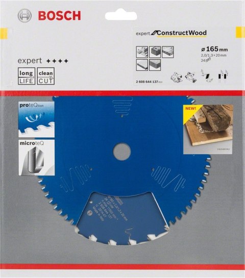 TARCZA PILARSKA EXPERT CW H 165*20-24 BOSCH TARCZA PILARSKA EXPERT CW H 165*20-24 BOSCH