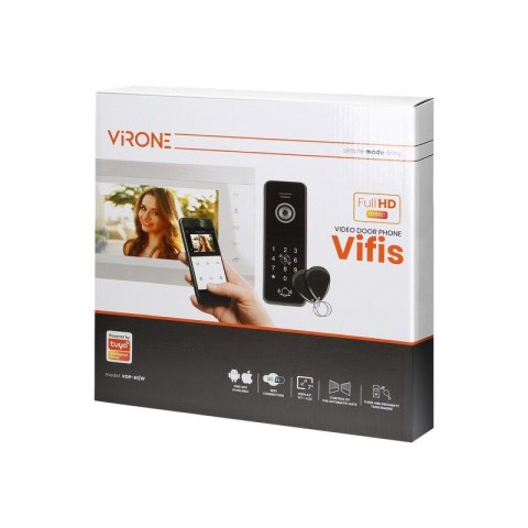 WIDEODOMOFON BEZSŁUCHAWKOWY LCD 7' WIFI + APP CZARNY VIFIS ORNO WIDEODOMOFON BEZSŁUCHAWKOWY LCD 7' WIFI + APP CZARNY VIFIS ORNO