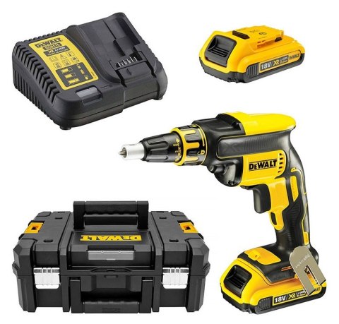 WKRĘTARKA AKUMULATOROWA DO G-K XR 18V 2*2.0AH DEWALT WKRĘTARKA AKUMULATOROWA DO G-K XR 18V 2*2.0AH DEWALT