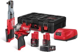 ZESTAW COMBO KIT M12FIWF12 + M12FIR12 1*2.0AH 1*4.0AH MILWAUKEE